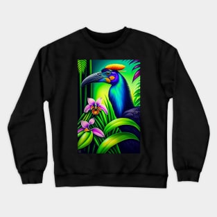 Cassowary Painting Crewneck Sweatshirt